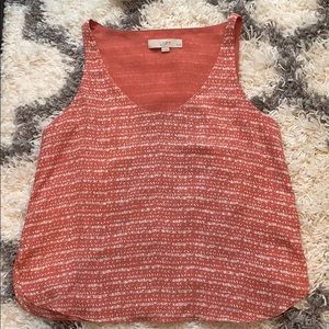 Loft petite tank top
